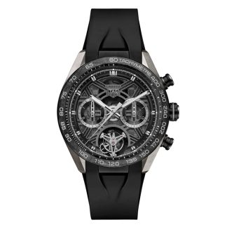 TAG Heuer Carrera Chronograph Tourbillon Extreme Sport 44mm Montre Homme Noir CBU5080.FT6272