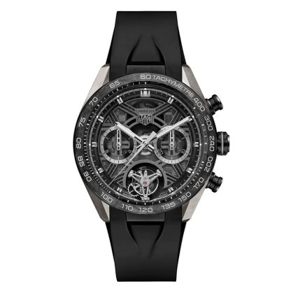 TAG Heuer Carrera Chronograph Tourbillon Extreme Sport 44mm Montre Homme Noir CBU5080.FT6272
