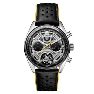 TAG Heuer Carrera Chronograph Tourbillon X Porsche Panamericana Skeleton Limited Edition 42mm Montre Homme CBS5012.FC6571