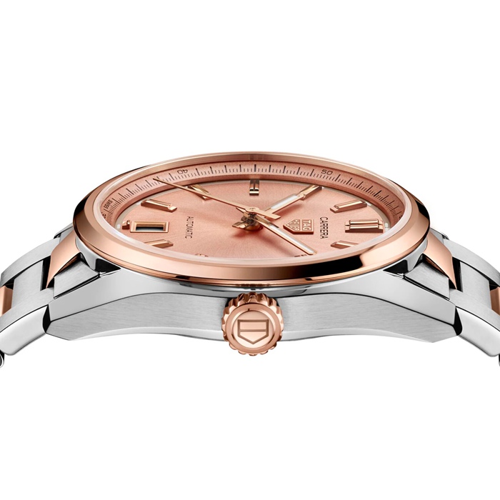TAG Heuer Carrera Date 36mm Ladies Watch Rose Gold WBN2350.BD0000 – Image 4