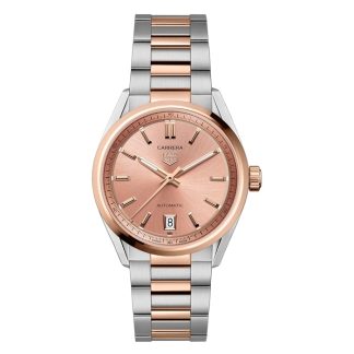 TAG Heuer Carrera Date 36mm Ladies Watch Rose Gold WBN2350.BD0000