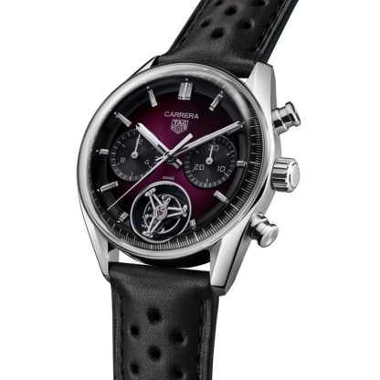 TAG Heuer Carrera Glassbox Tourbillon Limited Edition 42mm Montre Homme Purple CBS5017.FC6605 – Image 2