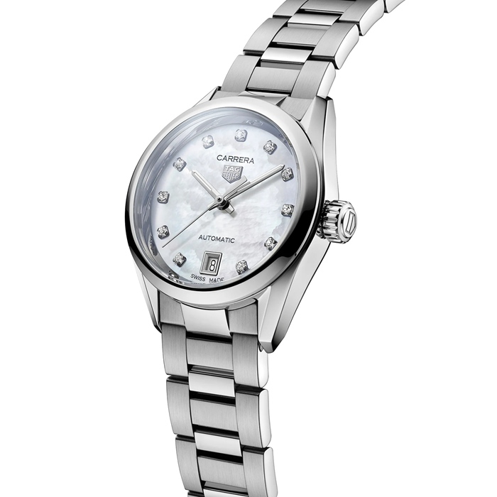 TAG Heuer Carrera Three-Hand 29mm Automatic Ladies Watch WBN2412.BA0621 – Image 2