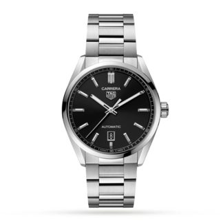 TAG Heuer Carrera Three-Hand 39mm Automatic Mens Watch WBN2110.BA0639
