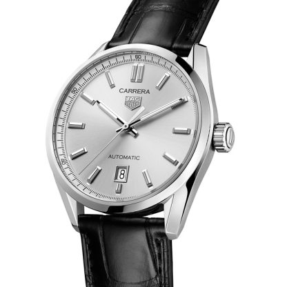 TAG Heuer Carrera Three Hand Automatic Mens 39mm Watch WBN2111.FC6505 – Image 2