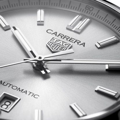 TAG Heuer Carrera Three Hand Automatic Mens 39mm Watch WBN2111.FC6505 – Image 4