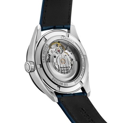 TAG Heuer Carrera Three Hand Automatic Mens 39mm Watch WBN2112.FC6504 – Image 4