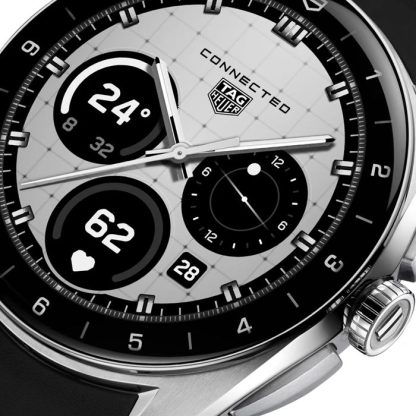 TAG Heuer Connected Calibre E5 40mm Montre Unisexe Noir Bracelet Caoutchouc SBT8010.BT0002 – Image 2