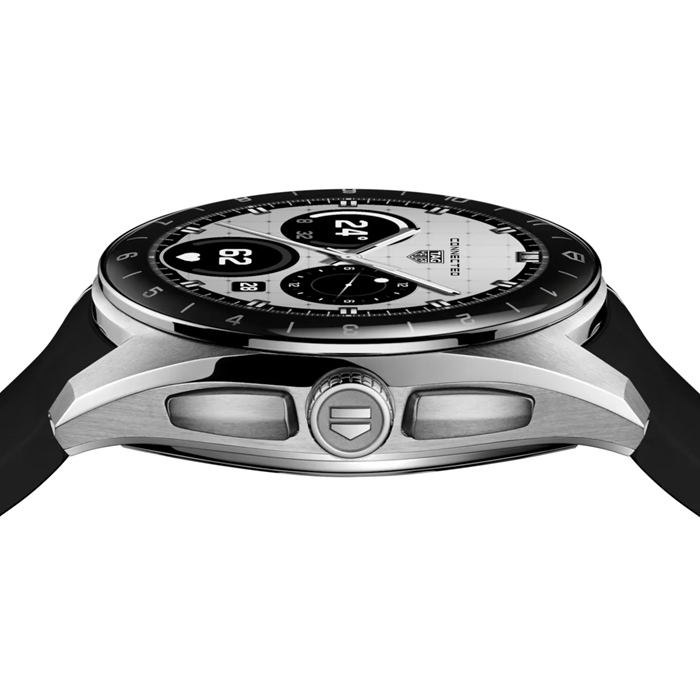 TAG Heuer Connected Calibre E5 40mm Montre Unisexe Noir Bracelet Caoutchouc SBT8010.BT0002 – Image 3