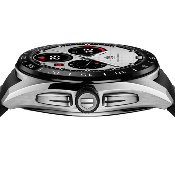TAG Heuer Connected Calibre E5 45mm Montre Homme Noir Bracelet Caoutchouc SBT8A10.BT6292 – Image 3