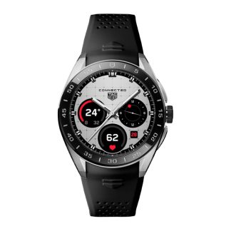 TAG Heuer Connected Calibre E5 45mm Montre Homme Noir Bracelet Caoutchouc SBT8A10.BT6292