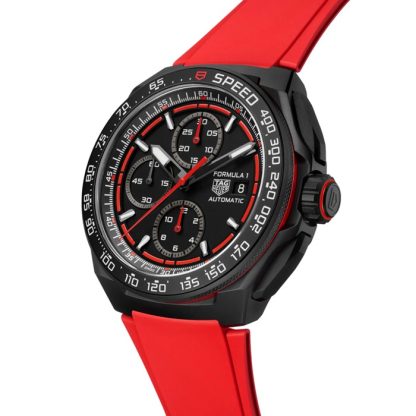 TAG Heuer Formula 1 Chronograph Automatic 44mm Mens Watch Red CBZ2085.FT8093 – Image 2