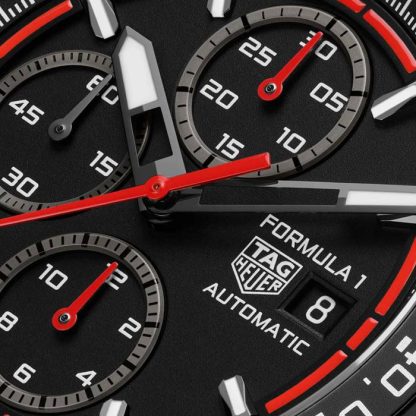 TAG Heuer Formula 1 Chronograph Automatic 44mm Mens Watch Red CBZ2085.FT8093 – Image 4