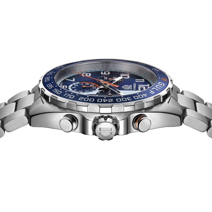 TAG Heuer Formula 1 Chronograph X Gulf 43mm Montre Homme CAZ101AT.BA0842 – Image 3