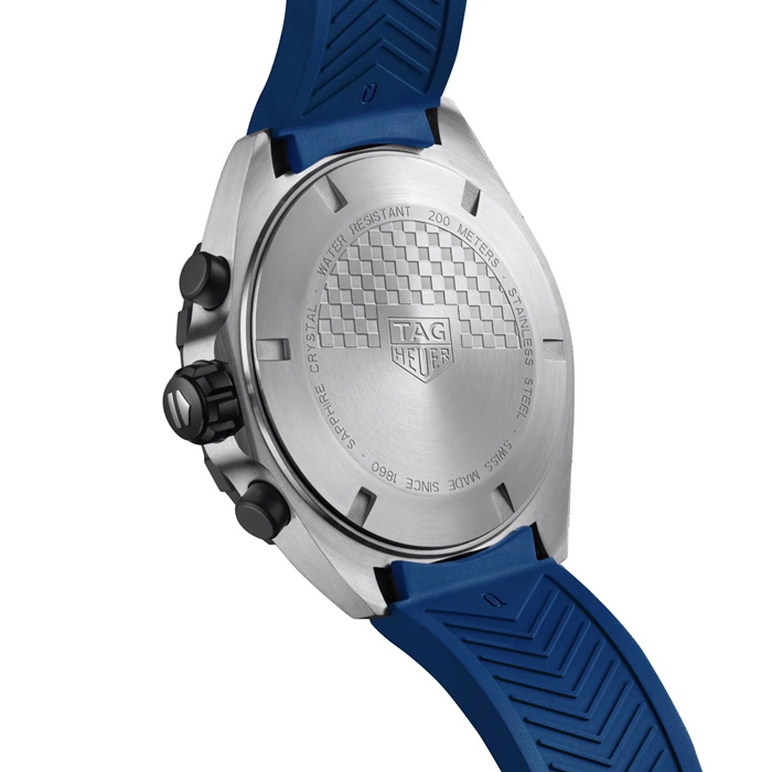 TAG Heuer Formula 1 Quartz Chronograph 200M 43mm Montre Homme Caoutchouc Bleu CAZ101AV.FT8077 – Image 4
