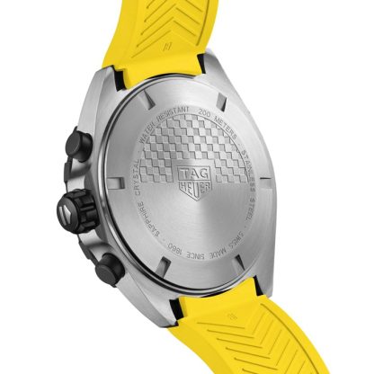 TAG Heuer Formula 1 Quartz Chronograph 200M 43mm Montre Homme Caoutchouc Jaune CAZ101AM.FT8054 – Image 5