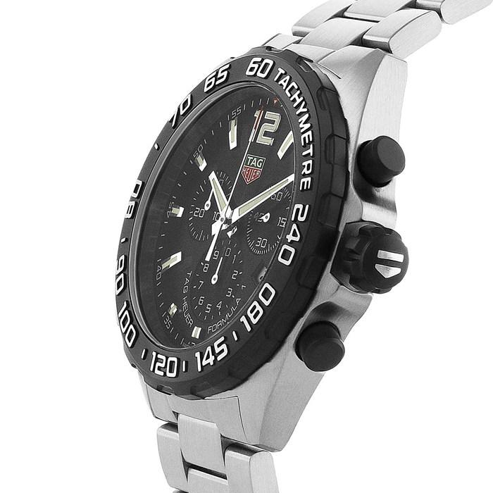 TAG Heuer Formula 1 Quartz Chronograph 200M 43mm Montre Homme Noir CAZ1010.BA0842 – Image 2