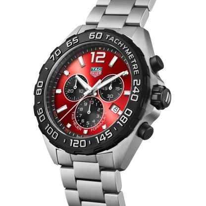 TAG Heuer Formula 1 Quartz Chronograph 200M 43mm Montre Homme Rouge CAZ101AN.BA0842 – Image 2