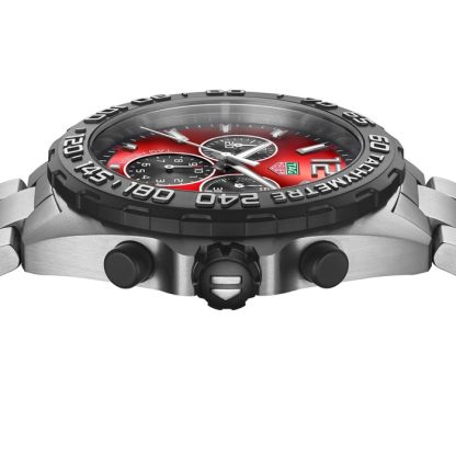 TAG Heuer Formula 1 Quartz Chronograph 200M 43mm Montre Homme Rouge CAZ101AN.BA0842 – Image 4