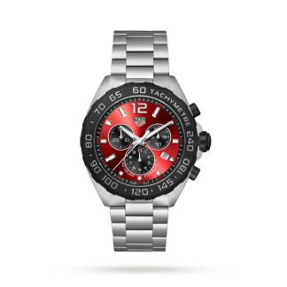 TAG Heuer Formula 1 Quartz Chronograph 200M 43mm Montre Homme Rouge CAZ101AN.BA0842
