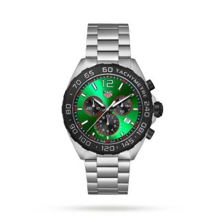 TAG Heuer Formula 1 Quartz Chronograph 200M 43mm Montre Homme Vert CAZ101AP.BA0842