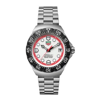TAG Heuer Formula 1 Solargraph 38mm Montre Homme Blanc WBY1111.BA0042