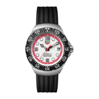 TAG Heuer Formula 1 Solargraph Limited Edition 38mm Montre Homme Blanc WBY111A.FT8106
