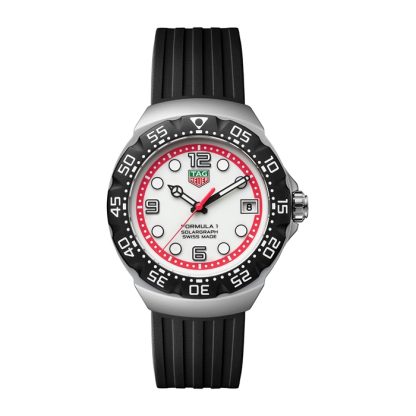 TAG Heuer Formula 1 Solargraph Limited Edition 38mm Montre Homme Blanc WBY111A.FT8106