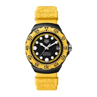 TAG Heuer Formula 1 Solargraph Limited Edition 38mm Montre Homme Jaune WBY1117.FT8087