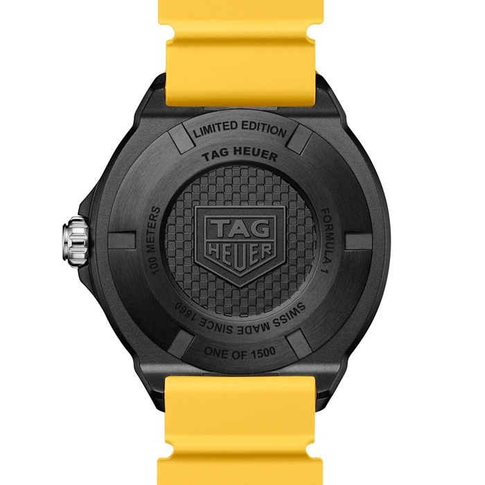 TAG Heuer Formula 1 Solargraph Limited Edition 38mm Montre Homme Jaune WBY1117.FT8087 – Image 5