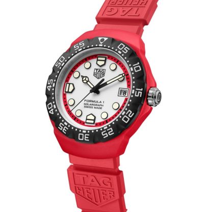 TAG Heuer Formula 1 Solargraph Limited Edition 38mm Montre Homme Rouge WBY1161.FT8086 – Image 2