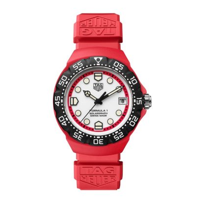 TAG Heuer Formula 1 Solargraph Limited Edition 38mm Montre Homme Rouge WBY1161.FT8086