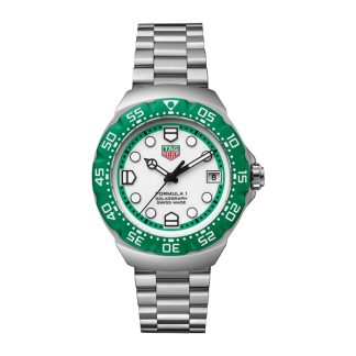 TAG Heuer Formula 1 Solargraph Limited Edition 38mm Montre Homme Vert WBY1113.BA0042