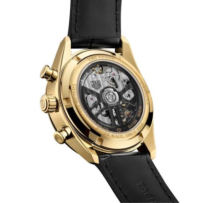 TAG Heuer Gold Carrera Chronograph 42mm CBN2044.FC8313 – Image 2