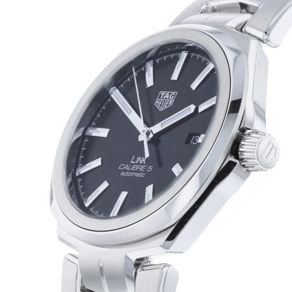 TAG Heuer Link Calibre 5 41mm Automatique Date Montre Homme WBC2110.BA0603 – Image 2