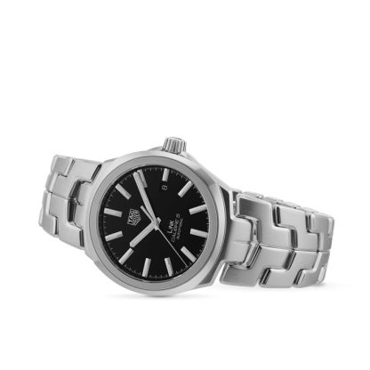 TAG Heuer Link Calibre 5 41mm Automatique Date Montre Homme WBC2110.BA0603 – Image 3