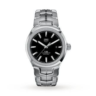 TAG Heuer Link Calibre 5 41mm Automatique Date Montre Homme WBC2110.BA0603