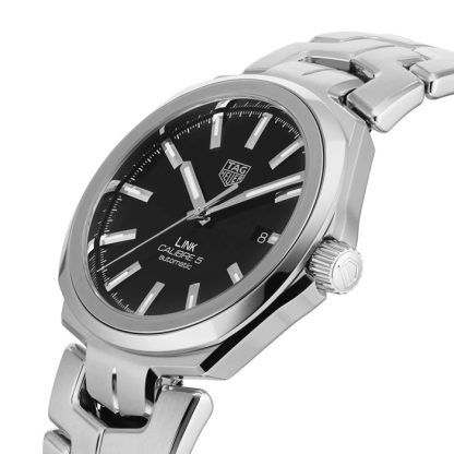 TAG Heuer Link Calibre 5 41mm Automatique Date Montre Homme WBC2110.BA0603 – Image 5
