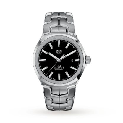 TAG Heuer Link Calibre 5 41mm Automatique Date Montre Homme WBC2110.BA0603
