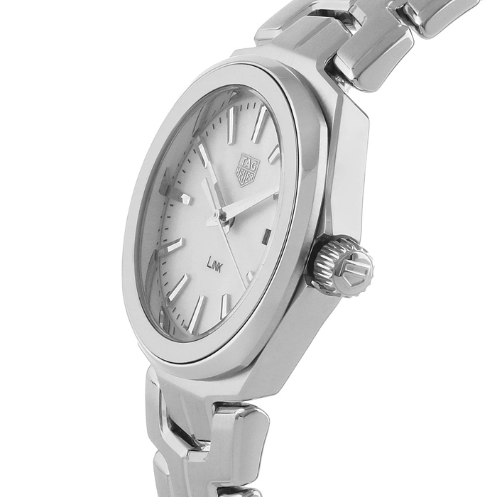 TAG Heuer Link Quartz Date Mother Of Pearl 32mm Ladies Watch WBC1310.BA0600 – Image 2