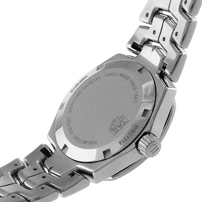 TAG Heuer Link Quartz Date Mother Of Pearl 32mm Ladies Watch WBC1312.BA0600 – Image 5