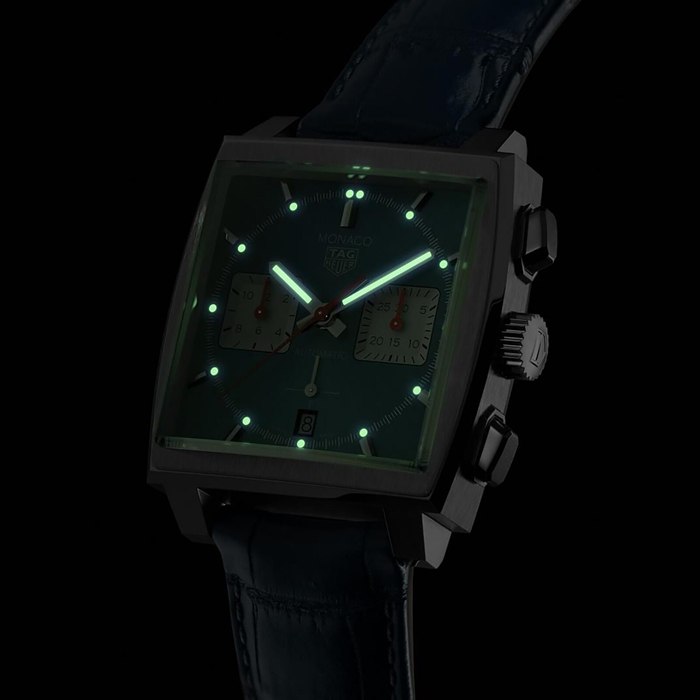 TAG Heuer Monaco Calibre Heuer 02 39mm Montre Homme CBL2111.FC6453 – Image 3