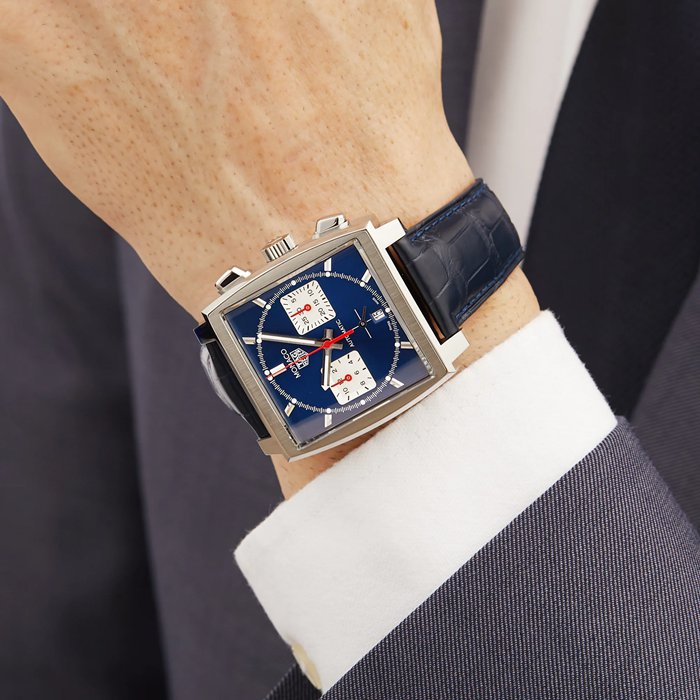 TAG Heuer Monaco Calibre Heuer 02 39mm Montre Homme CBL2111.FC6453 – Image 4