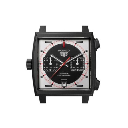 TAG Heuer Monaco Chronographe Chronomètre 39mm Edition Limitée Montre Homme Noir CAW218F.FC6356 – Image 5
