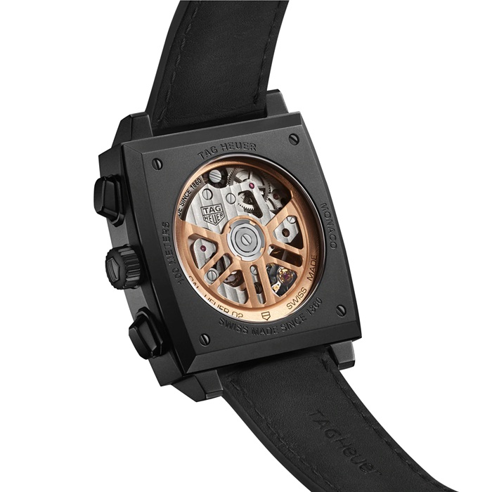 TAG Heuer Monaco Dark Lord 39mm Montre Homme CBL2180.FC6497 – Image 3