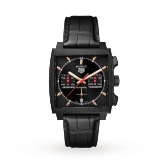 TAG Heuer Monaco Dark Lord 39mm Montre Homme CBL2180.FC6497