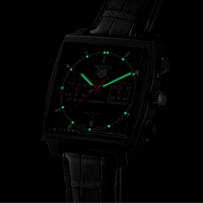 TAG Heuer Monaco Dark Lord 39mm Montre Homme CBL2180.FC6497 – Image 5