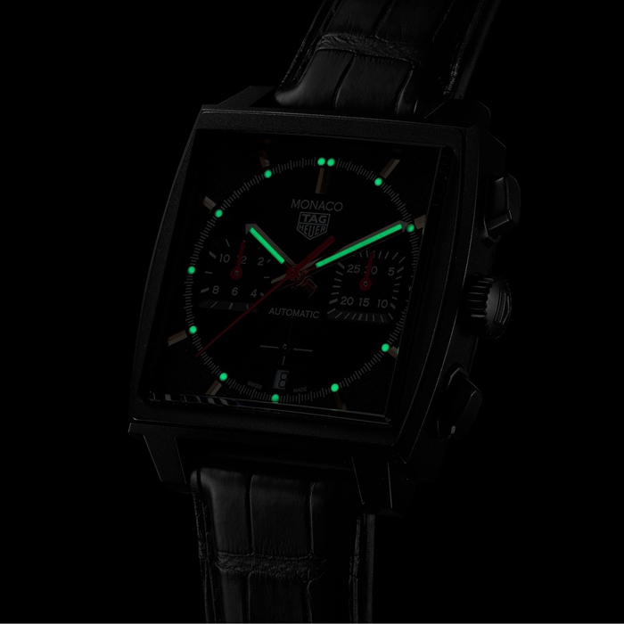 TAG Heuer Monaco Dark Lord 39mm Montre Homme CBL2180.FC6497 – Image 5