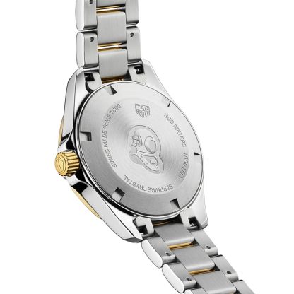 TAG Heuer Montre Femme Aquaracer 300 Quartz 32mm Diamond Dot WBD1322.BB0320 – Image 4