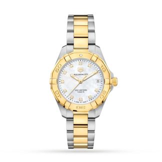 TAG Heuer Montre Femme Aquaracer 300 Quartz 32mm Diamond Dot WBD1322.BB0320